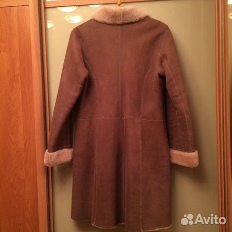 Дубленка женская размер s