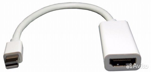 Thunderbolt (Mini Display Port) в hdmi для макбука Thunderbolt (Mini Display Port) в hdmi для макбука