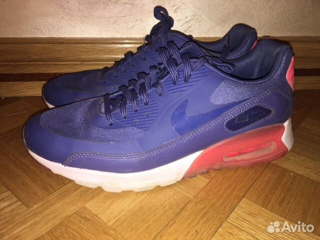 Кроссовки Nike airmax 8.5 / 40 синие оригинал