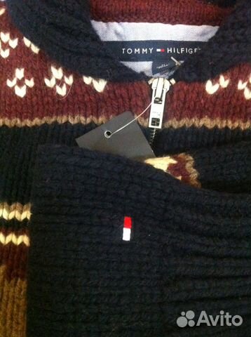 Новый Пуловер/Кардиган Tommy Hilfiger 299 долларов Новый Пуловер/Кардиган Tommy Hilfiger 299 долларов