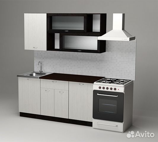 Кухонный гарнитур 1,4 м лдсп бодега/венге Кухонный гарнитур 1,4 м лдсп бодега/венге