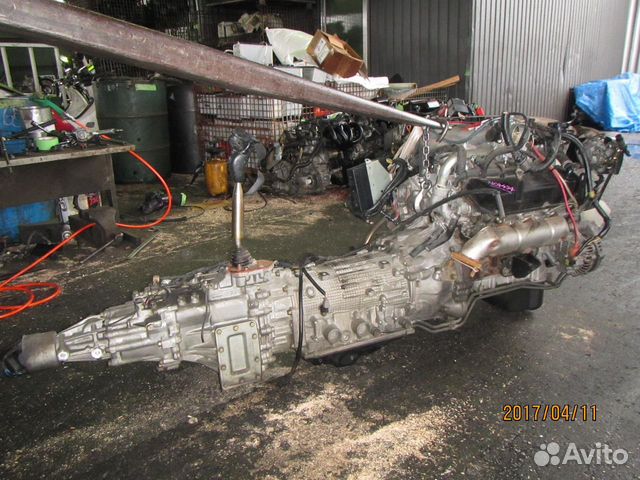 Двс+ кпп, Mitsubishi 6G72 - AT 4WD delica