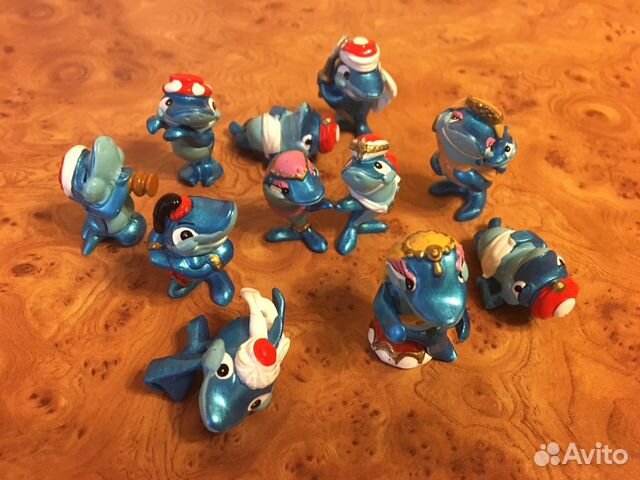 Фигурки Kinder Surprise - Акулы (1995) Фигурки Kinder Surprise - Акулы (1995)