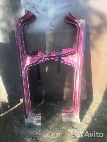 Запчасти на Деу Нексия Пороги со стойками