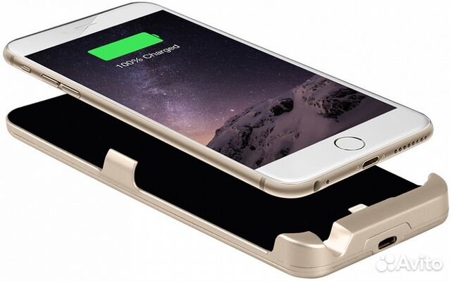 Чехол-аккумулятор для iPhone 6/6S (золотой)