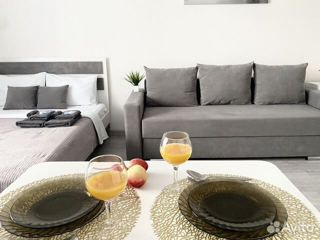

Квартира-студия, 26 м², 2 кровати