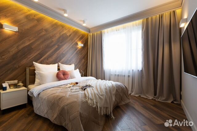 

1-к. квартира, 59 м², 2 кровати