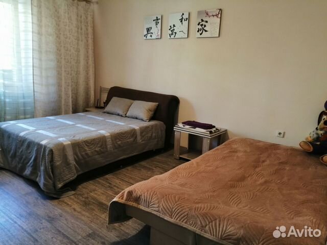 

1-к. квартира, 45 м², 2 кровати