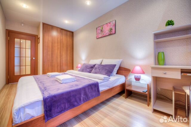 

2-к. квартира, 52 м², 2 кровати