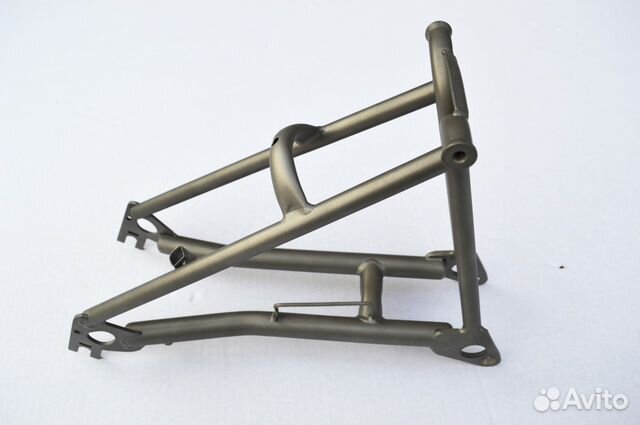 titanium brompton frame