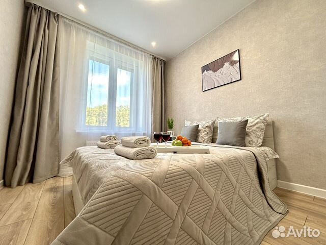 

1-к. квартира, 46 м², 2 кровати