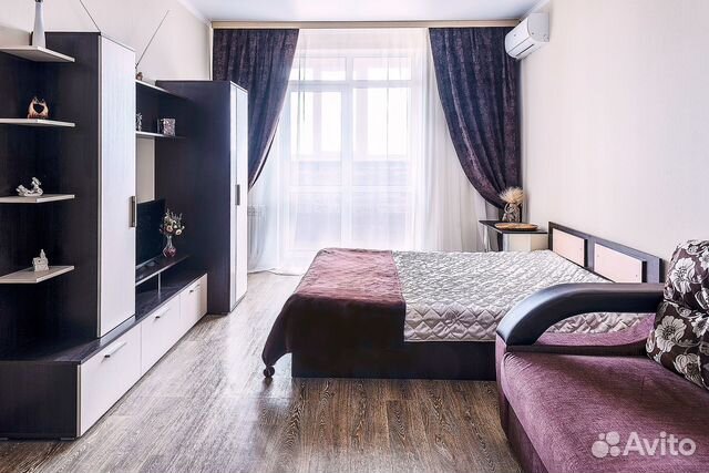 

Квартира-студия, 33 м², 2 кровати