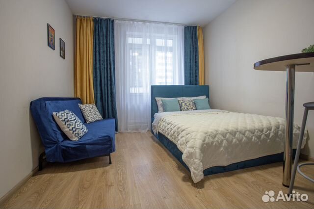 

Квартира-студия, 30 м², 4 кровати