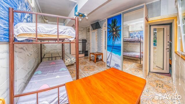 

1-к. квартира, 27 м², 2 кровати