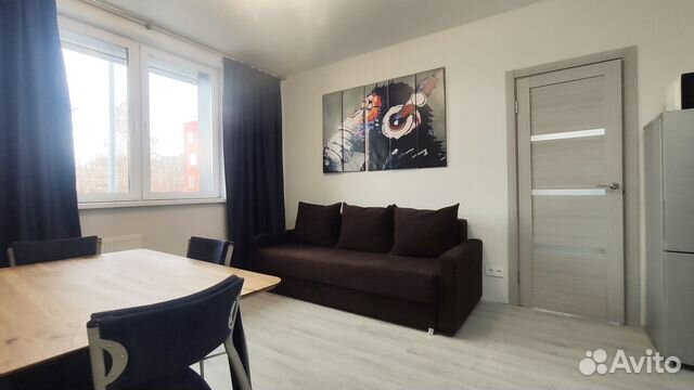 

1-к. квартира, 40 м², 2 кровати