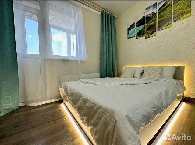 

Квартира-студия, 36 м², 2 кровати