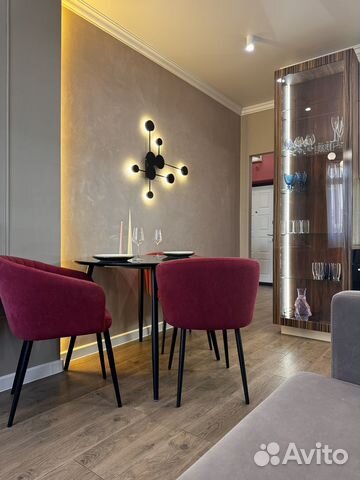 

1-к. квартира, 45 м², 2 кровати