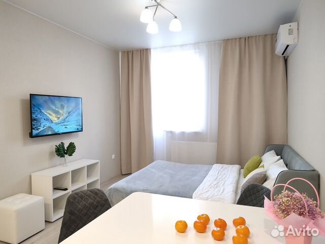 

Квартира-студия, 28,5 м², 1 кровать