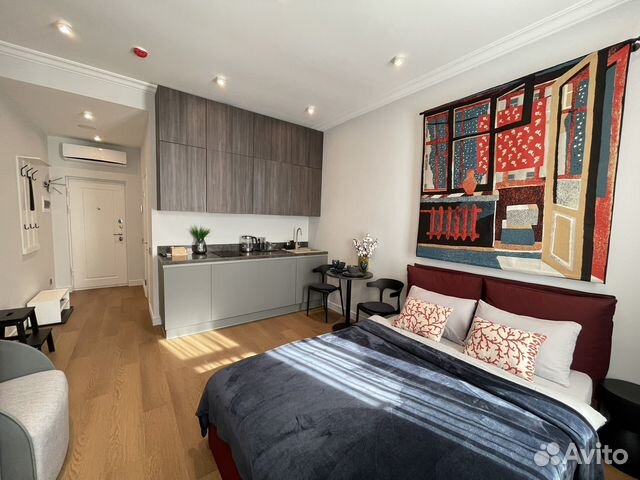 

Квартира-студия, 25 м², 1 кровать
