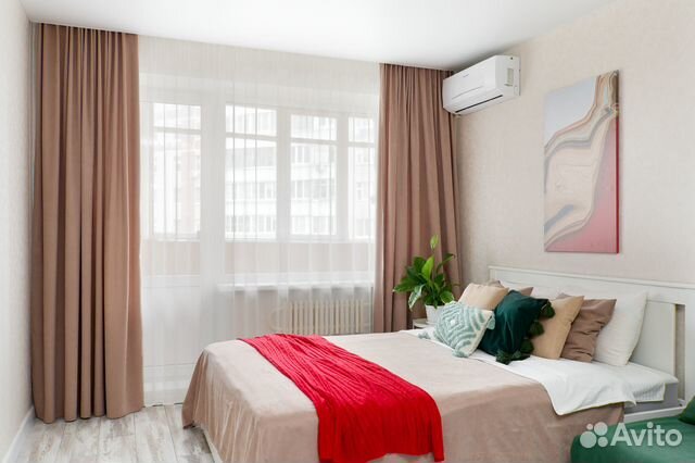 

1-к. квартира, 34,4 м², 2 кровати