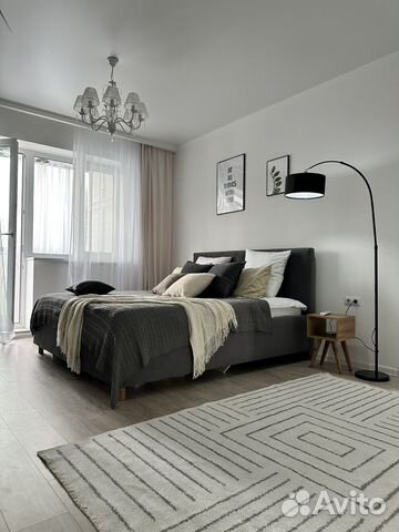

1-к. квартира, 55 м², 2 кровати