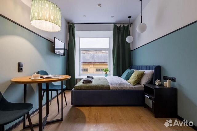 

Квартира-студия в апарт-отеле, 17,3 м², 1 кровать
