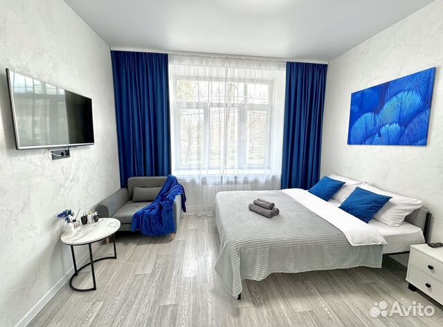 

Квартира-студия, 23 м², 2 кровати