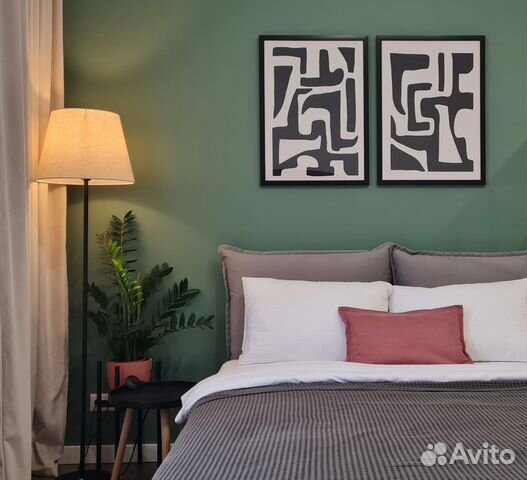 

Квартира-студия, 30 м², 1 кровать
