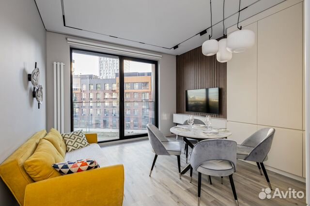 

1-к. квартира, 45 м², 3 кровати