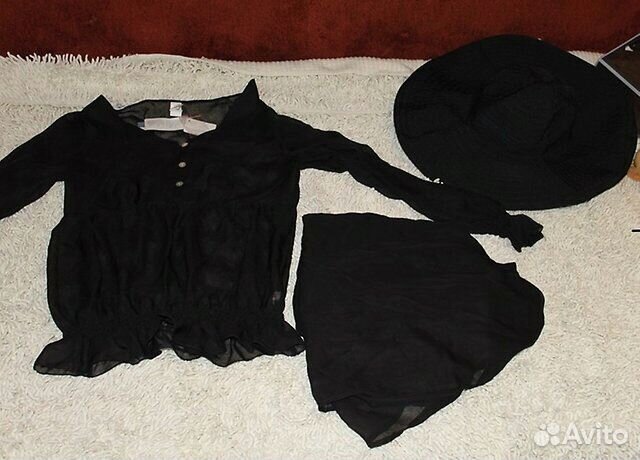 Пляжный комплект брюки+ блуза Италия