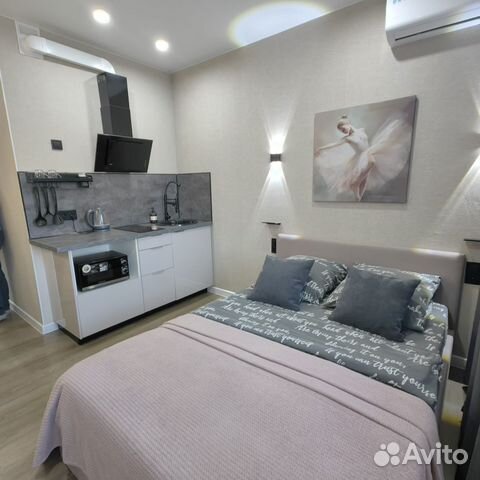 

Квартира-студия, 25 м², 1 кровать