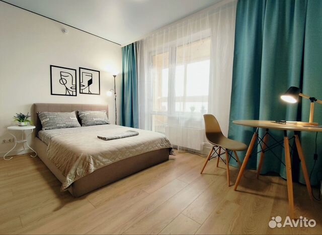

Квартира-студия, 25 м², 2 кровати
