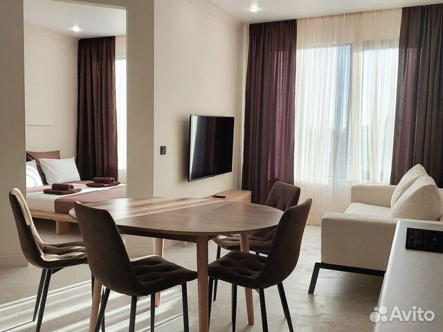 

1-к. квартира, 45 м², 3 кровати
