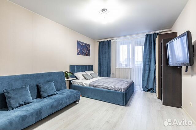 

1-к. квартира, 35 м², 3 кровати
