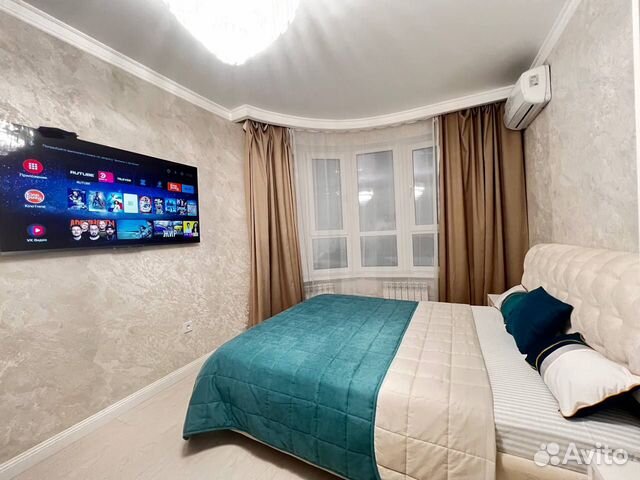 

1-к. квартира, 41 м², 2 кровати