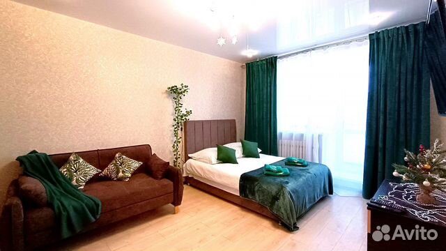 

1-к. квартира, 35 м², 2 кровати