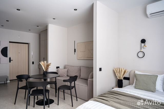 

Квартира-студия, 32 м², 2 кровати