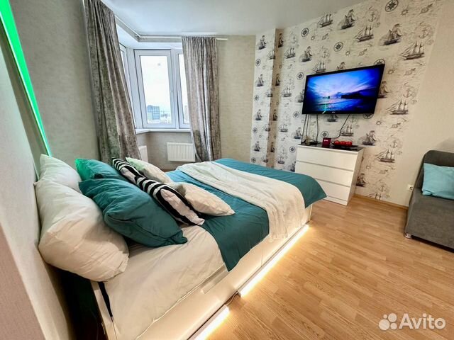 

1-к. квартира, 44,2 м², 2 кровати