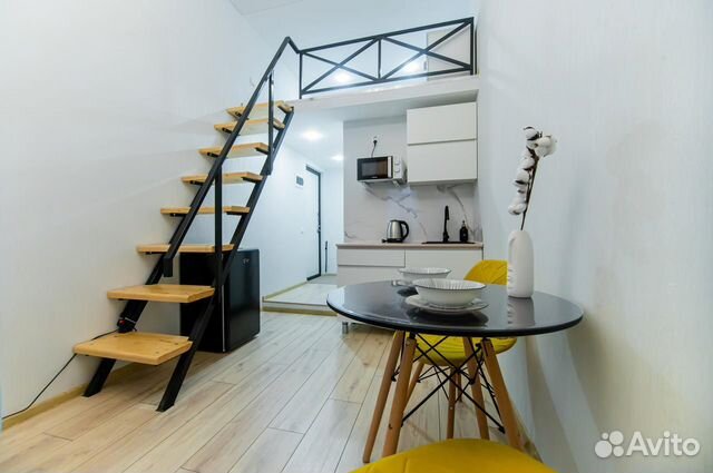 

Квартира-студия, 18 м², 2 кровати