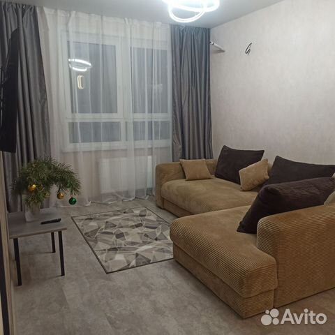 

1-к. квартира, 39 м², 2 кровати