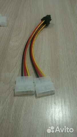 Переходники 8pin и 6pin. SATA molex