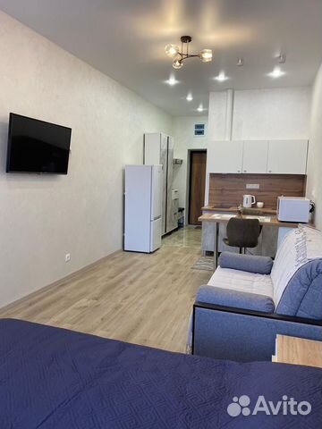 

Квартира-студия, 27 м², 2 кровати