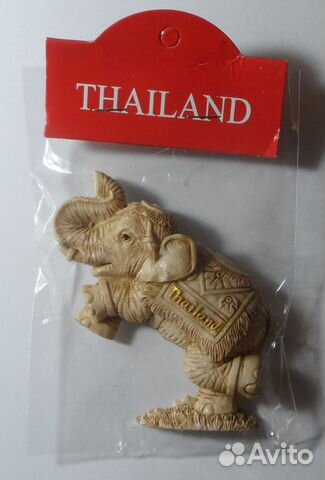 Магнит сувенир- слоны, из Таиланда