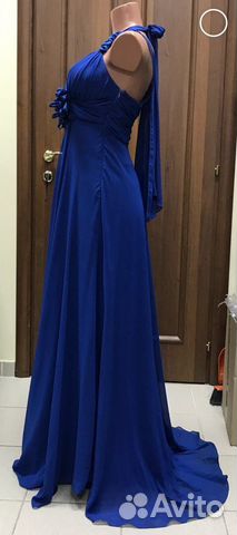 Продам платье синее вечернее Продам платье синее вечернее