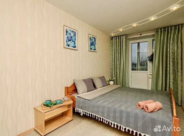 

1-к. квартира, 57 м², 3 кровати