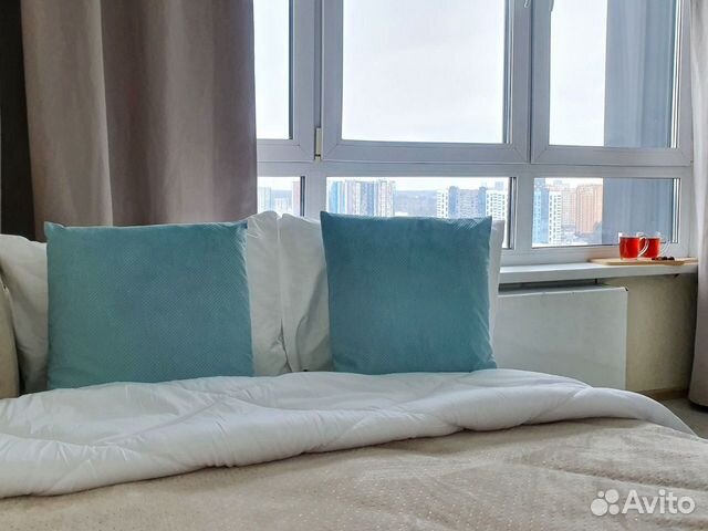 

1-к. квартира, 45 м², 2 кровати