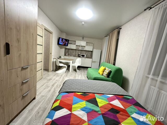 

Квартира-студия, 30 м², 2 кровати