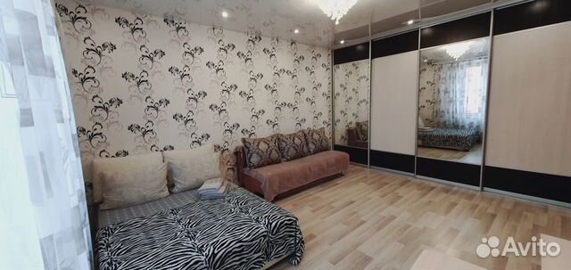 

1-к. квартира, 38 м², 2 кровати