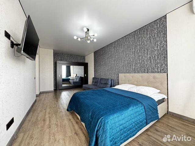 

1-к. квартира, 45 м², 2 кровати