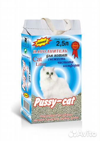 Наполнитель для кошек Пуси кет 10 л купить на Зозу.ру - фотография № 2